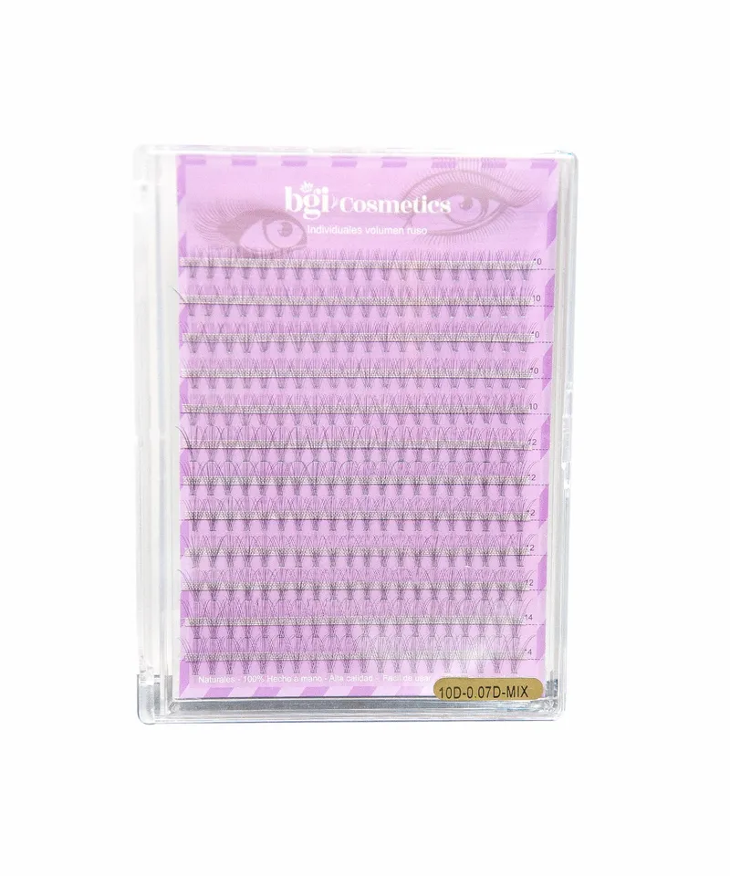 BGI LASHES MULTIPACK PESTAÑAS RUSO 10D.07D MIXTA - Producto de belleza y estética en Almacén Sandra