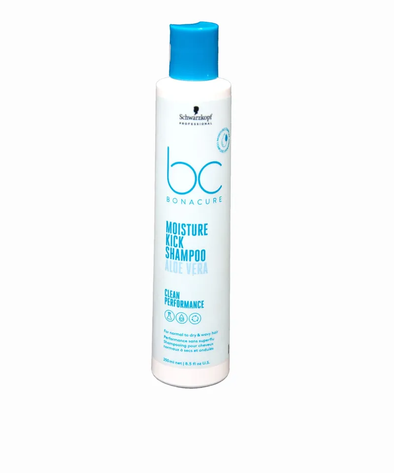 BONACURE MOISTURE KICK SHAMPOO ALOE VERA X 250ML - Producto de belleza y estética en Almacén Sandra