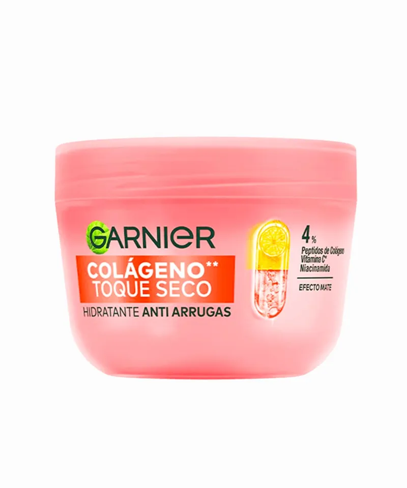 GARNIER HIDRATANTE COLAGENO ANTI-ARRUGAS X 85GR - Producto de belleza y estética en Almacén Sandra