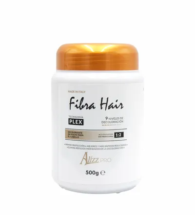 SLIK FIBRA HAIR DECOLORANTE PLEX 9 TONOS 500GR - Producto de belleza y estética en Almacén Sandra