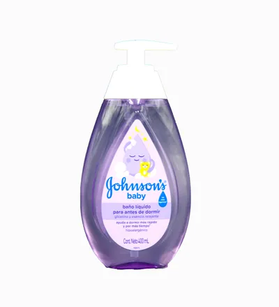 JOHNSONS BABY BAÑO LIQUIDO CON GLICERINA X 400ML - Producto de belleza y estética en Almacén Sandra