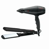 BABYLISS COMBO PP59 BLACK - PLANCHA NT9559 + SECADOR 6200 REF:BNTBK9559TUX-B - Miniatura 1
