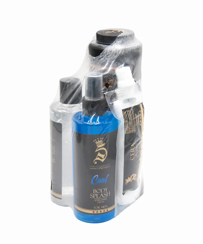 CINCO ESTRELLASGOLD KIT BARBER COOL 1 - Producto de belleza y estética en Almacén Sandra