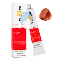 YELLOW TINTE RUBIO CLARO COBRE CENIZA  #8.41 X 60ML - Miniatura 1