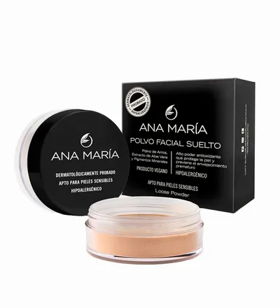 ANA MARIA POLVO FACIAL SUELTO OSCURO N.7 X 18GR - Producto de belleza y estética en Almacén Sandra