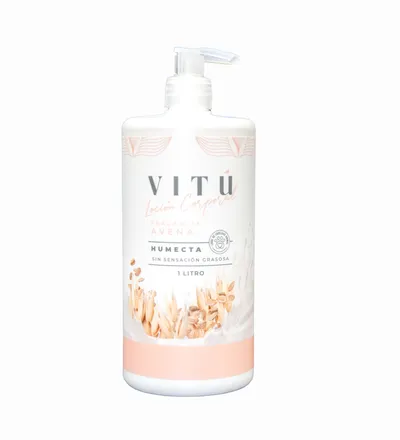 VITU CREMA LOCION CORPORAL AVENA X 1LT - Producto de belleza y estética en Almacén Sandra