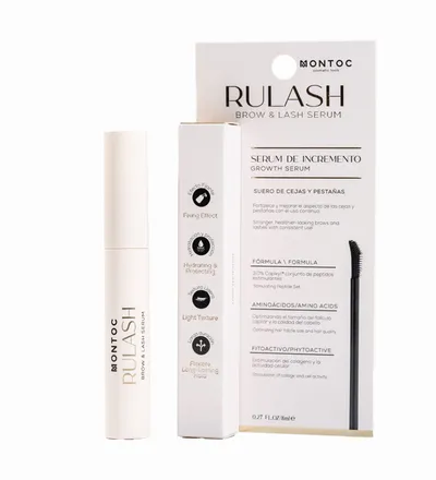MONTOC RULASH SERUM PARA CEJAS Y PESTAÑAS X 8ML - Producto de belleza y estética en Almacén Sandra