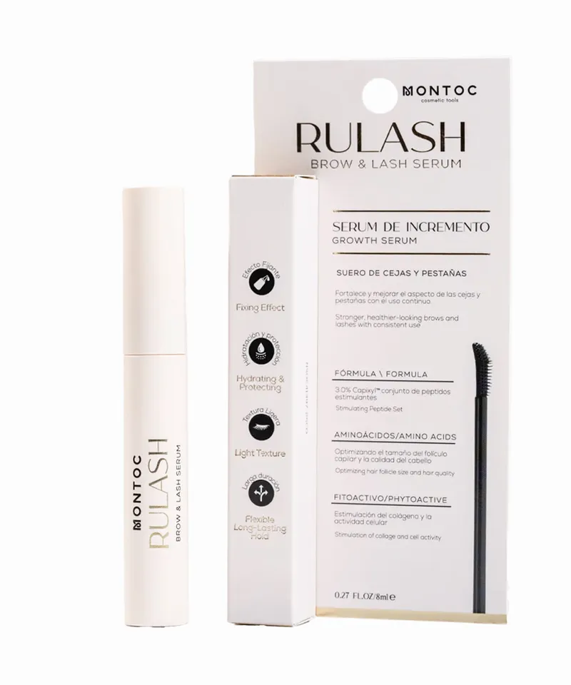 MONTOC RULASH SERUM PARA CEJAS Y PESTAÑAS X 8ML - Producto de belleza y estética en Almacén Sandra