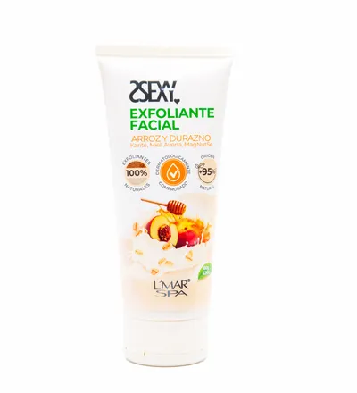 L MAR EXFOLIANTE FACIAL ARROZ Y DURAZNO X 180GR - Producto de belleza y estética en Almacén Sandra