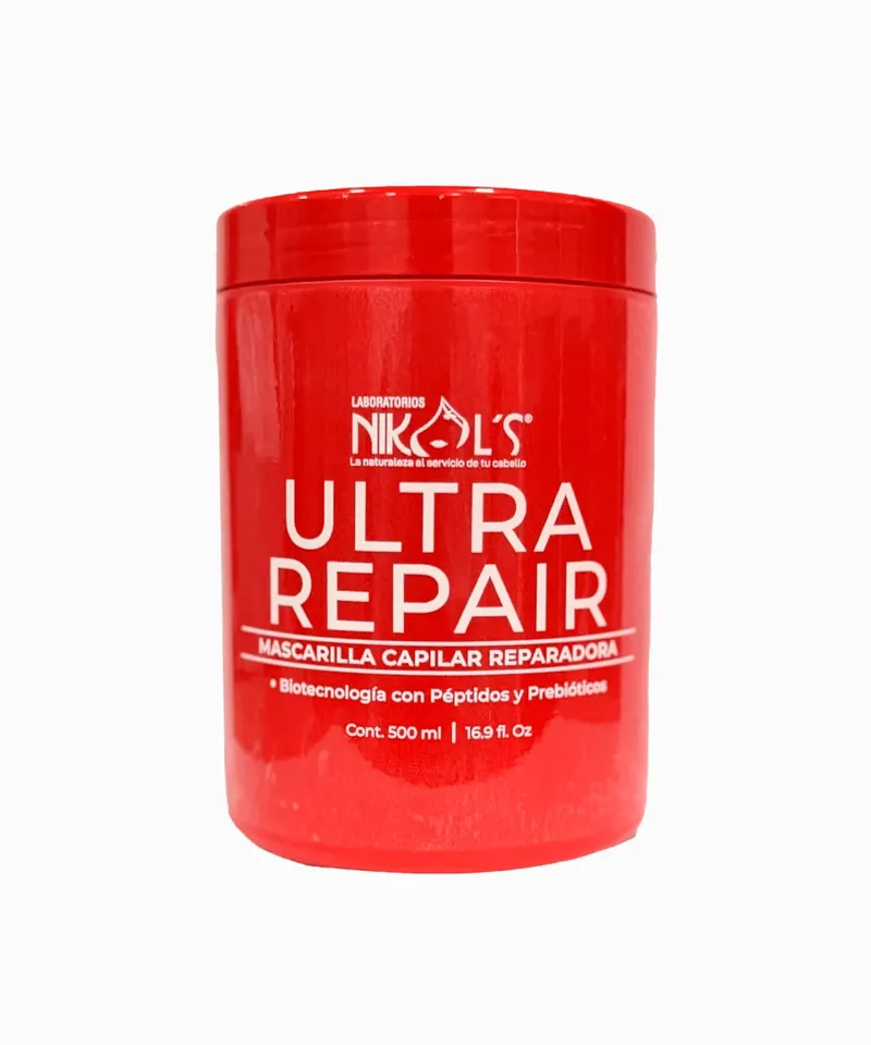 NIKOLS MASCARILLA CAPILAR ULTRA REPAIR X 500ML - Producto de belleza y estética en Almacén Sandra