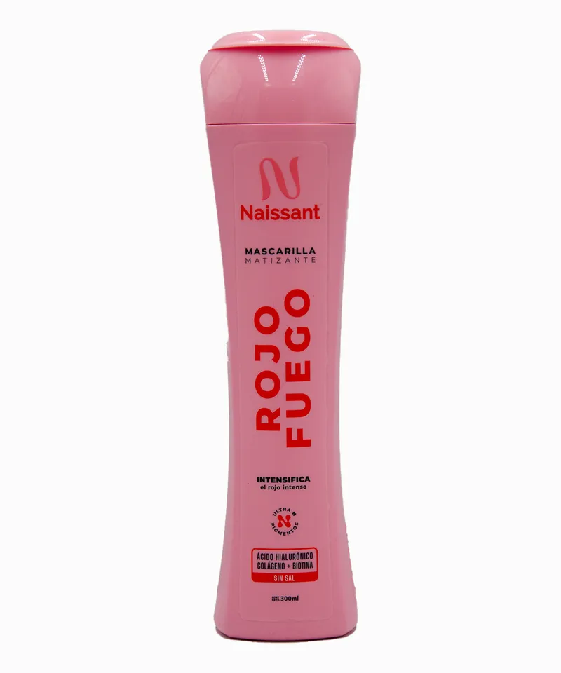 NAISSANT MASCARILLA ROJO FUEGO X 300 ML - Producto de belleza y estética en Almacén Sandra