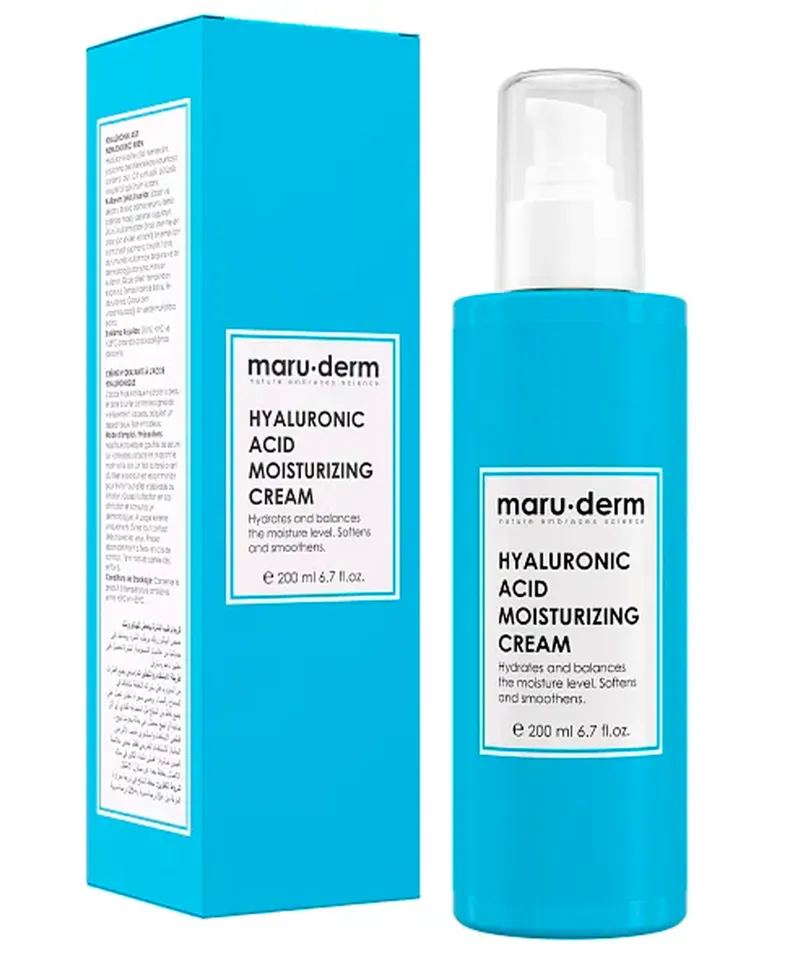 MARUDERM HYALURONIC ACID MOISTURIZING CREAM X 200ML - Producto de belleza y estética en Almacén Sandra