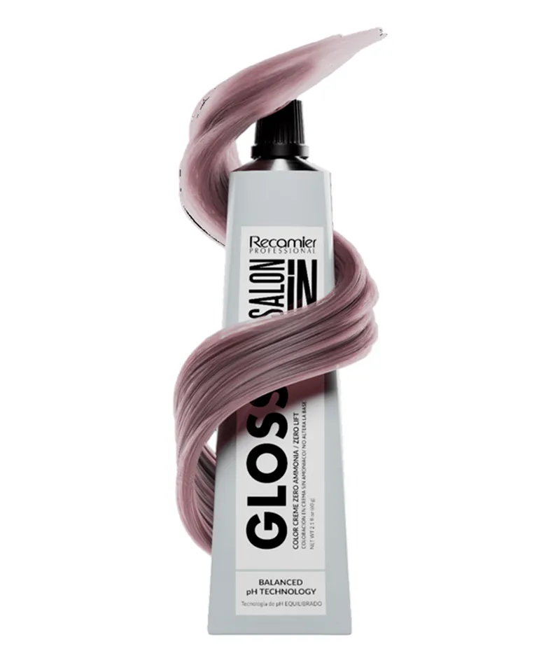 SALOON IN GLOSS TINTE RUBIO CLARO IRISADO INTENSO N.8.22 X 60GR - Producto de belleza y estética en Almacén Sandra