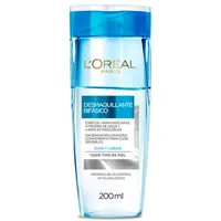 LOREAL DESMAQUILLANTE BIFASICO OJOS Y LABIOS X 200ML - Miniatura 1
