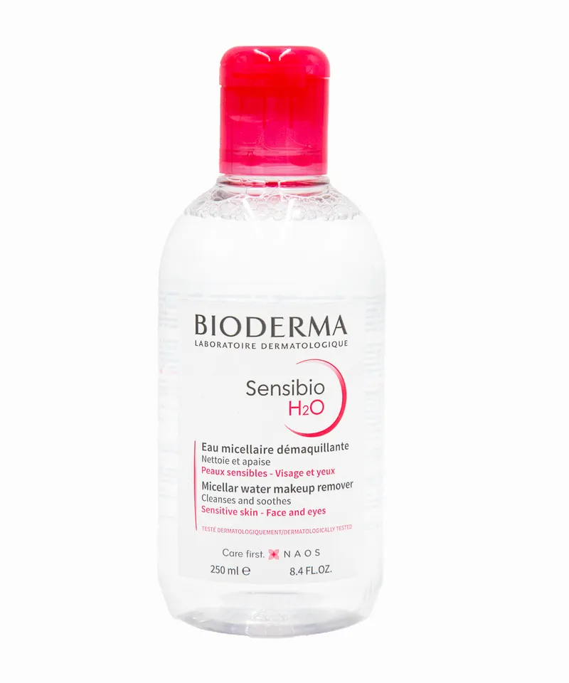 BIODERMA AGUA MICELAR DESMAQUILLANTE SENSIBIO H2O X 250ML - Producto de belleza y estética en Almacén Sandra