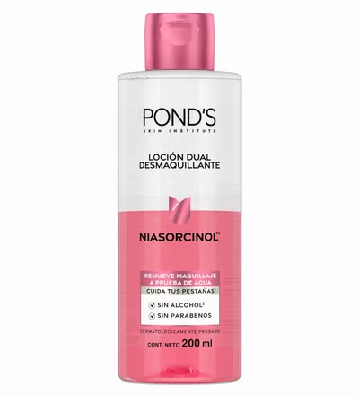 PONDS LOCION DUAL DESMAQUILLANTE NIASORCINOL X 200ML - Producto de belleza y estética en Almacén Sandra