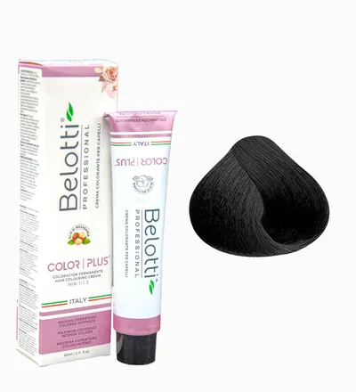 BELOTTI  COLOR PLUS 1.0 NEGRO INTENSO - Producto de belleza y estética en Almacén Sandra