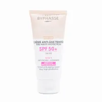 BYPHASSE PROTECTOR SOLAR ANTIEDAD SPF 50+ COLOR MEDIUM X50ML - Miniatura 1