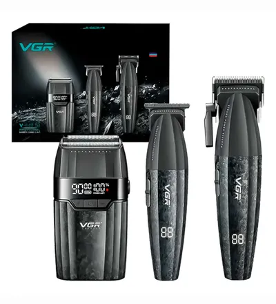 MAX MER VGR COMBO MAQUINA BARBER 3 EN 1 REF: V-640 S3 - Producto de belleza y estética en Almacén Sandra