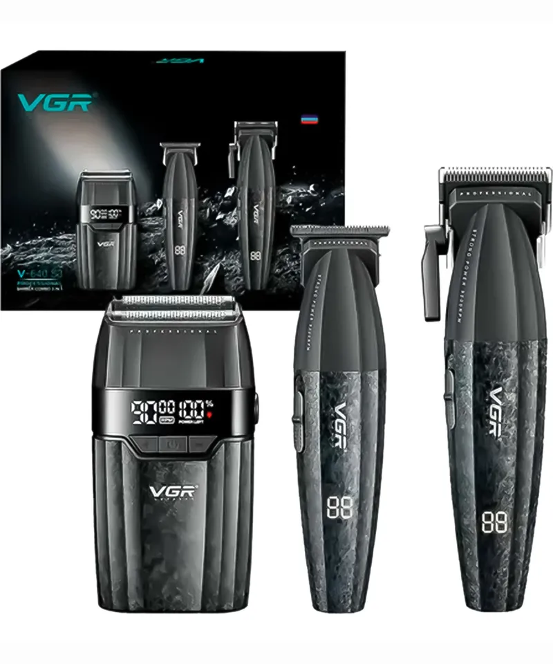 MAX MER VGR COMBO MAQUINA BARBER 3 EN 1 REF: V-640 S3 - Producto de belleza y estética en Almacén Sandra