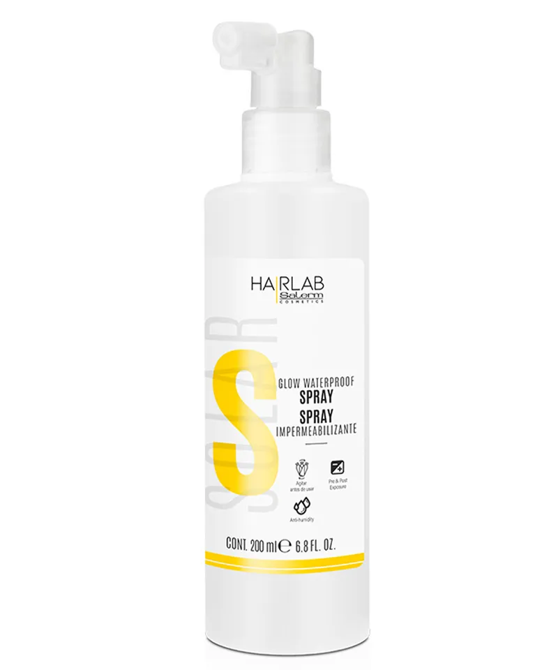 SALERM GLOW WATERPROOF SPRAY IMPERMEABILIZANTE X 200ML - Producto de belleza y estética en Almacén Sandra