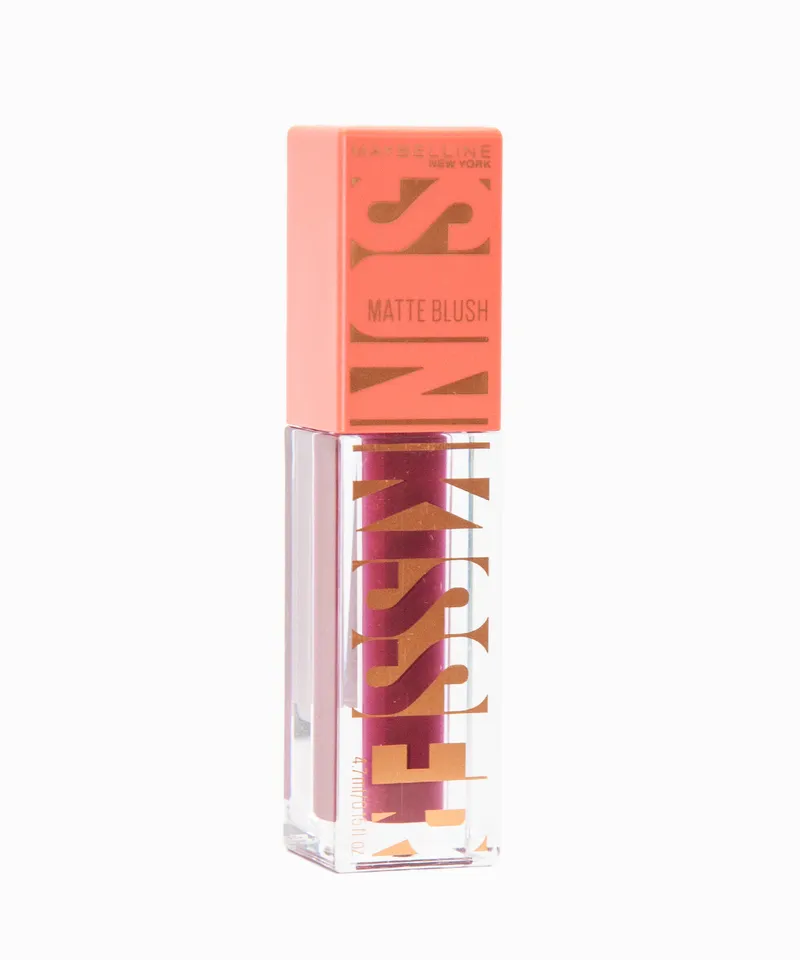 MAYBELLINE RUBOR LIQUIDO MATTE SUNKISSER N.33 BERRY BRUNCH X 4.7ML - Producto de belleza y estética en Almacén Sandra