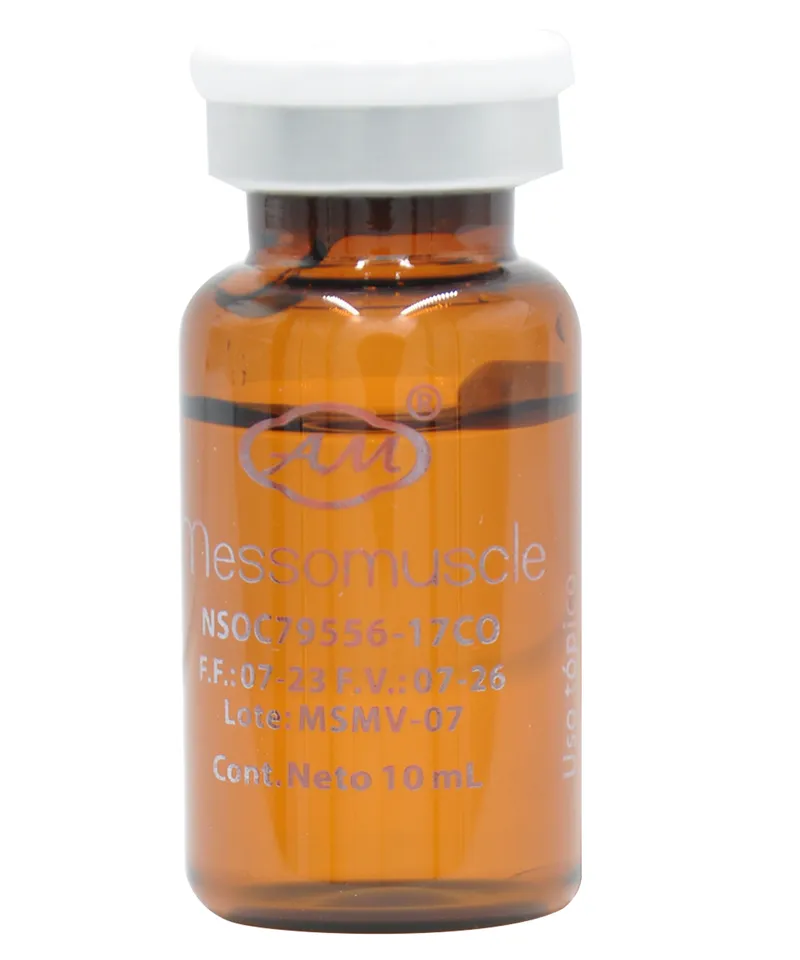 ARMESSO AMPOLLA MESSOMUSCLE (X TENS) X 10ML - Producto de belleza y estética en Almacén Sandra