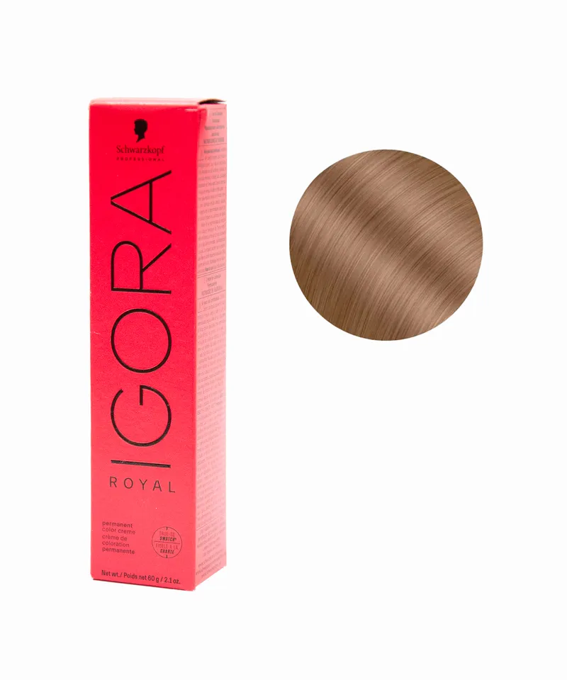 IGORA NUDE RUBIO CLARO BEIGE MARRON N.8.46 X 60GR - Producto de belleza y estética en Almacén Sandra