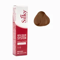 SILKY TINTE RUBIO CLARO DORADO CAOBA N.8.35 X 60ML - Miniatura 1