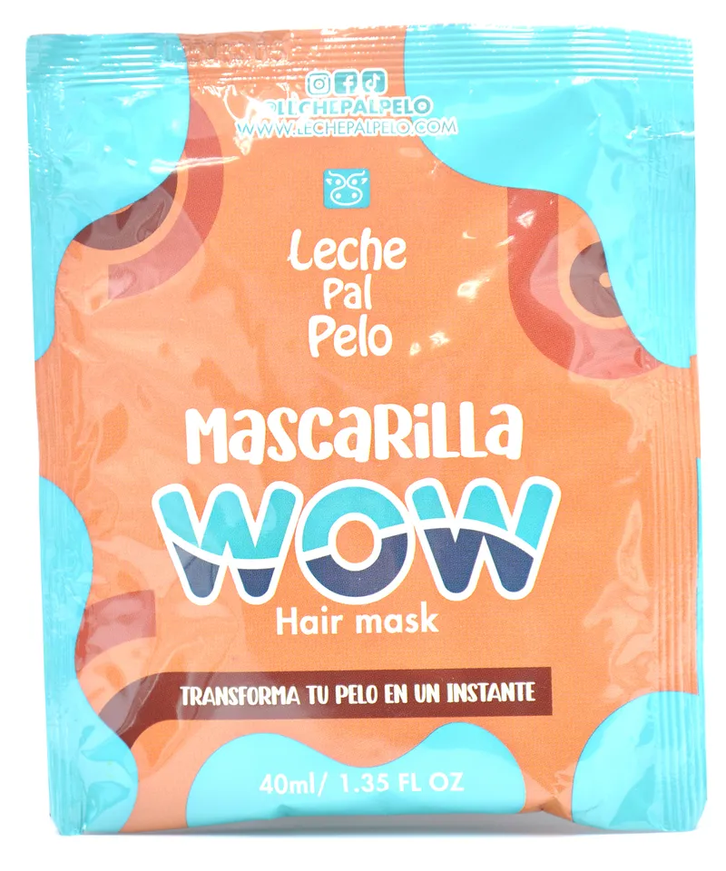 LECHE PAL PELO MASCARILLA WOW X 40ML - Producto de belleza y estética en Almacén Sandra