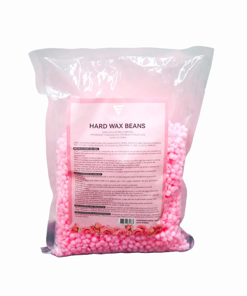 BEAUTYPLUS VIOEMI CERA EN PERLAS ROSE X 100GR - Producto de belleza y estética en Almacén Sandra
