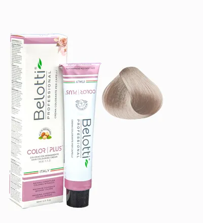 BELOTTI  COLOR PLUS 10.26 RUBIO EXTRA CLARI IRISADO ROJIZO  X 60ML - Producto de belleza y estética en Almacén Sandra