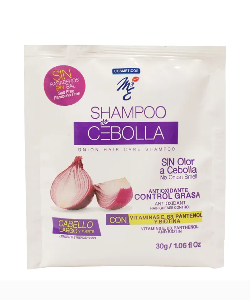 MYE SHAMPOO CEBOLLA X 30GR - Producto de belleza y estética en Almacén Sandra