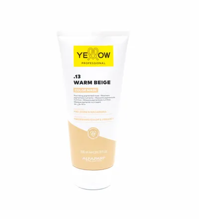 YELLOW MASK REFRESH COLOR CARE WARM BEIGE X 200ML - Producto de belleza y estética en Almacén Sandra