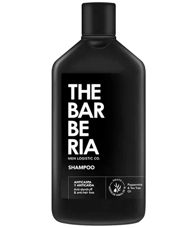 THE BARBERIA SHAMPOO ANTICASPA Y ANTICAIDA X 300ML - Producto de belleza y estética en Almacén Sandra