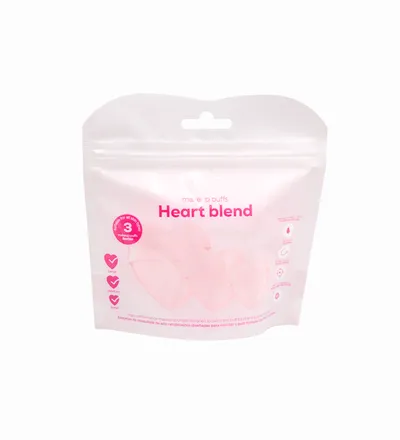 MONTOC BORLA HEART BLENDER X 3 PCS - Producto de belleza y estética en Almacén Sandra