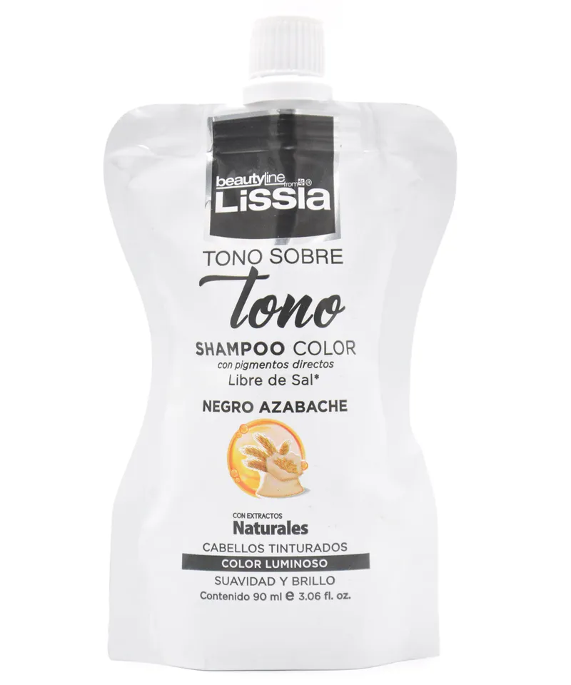 LISSIA TONO SOBRE TONO NEGRO AZABACHE X 90ML - Producto de belleza y estética en Almacén Sandra