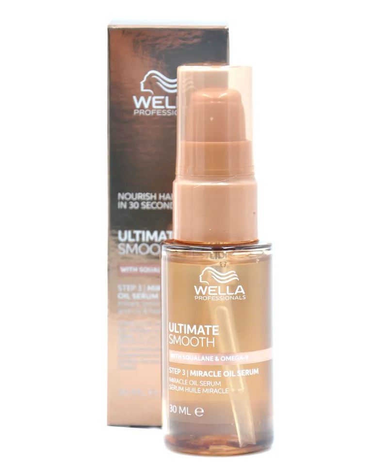 WELLA ULTIMATE SMOOTH STEP.3 MIRACLE OIL SERUM X 30ML - Producto de belleza y estética en Almacén Sandra
