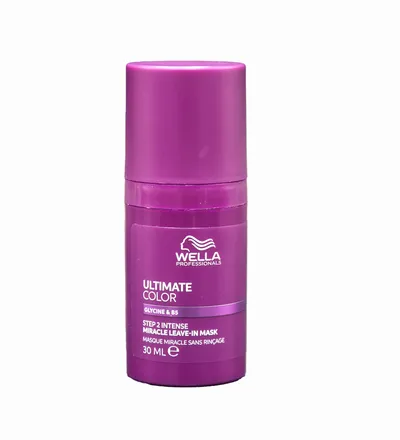WELLA ULTIMATE COLOR STEP2 MIRACLE LEAVE-IN MASK X 30ML - Producto de belleza y estética en Almacén Sandra