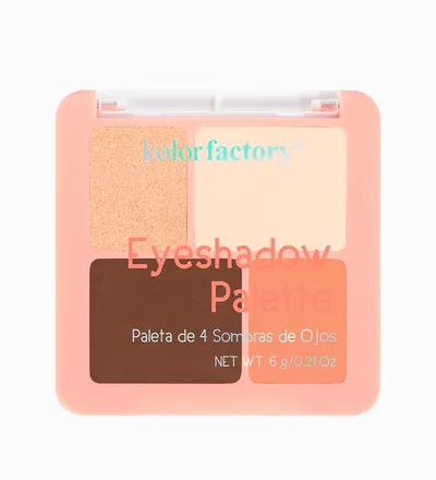KOLOR FACTORY PALETA SOMBRA X4 TONO2 X 6GR - Producto de belleza y estética en Almacén Sandra