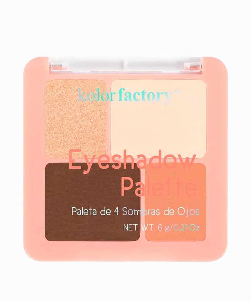 KOLOR FACTORY PALETA SOMBRA X4 TONO2 X 6GR - Producto de belleza y estética en Almacén Sandra