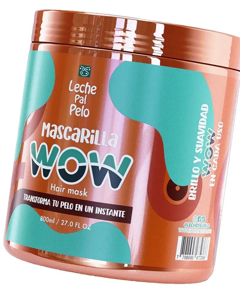 LECHE PAL PELO MASCARILLA WOW X 800ML - Producto de belleza y estética en Almacén Sandra