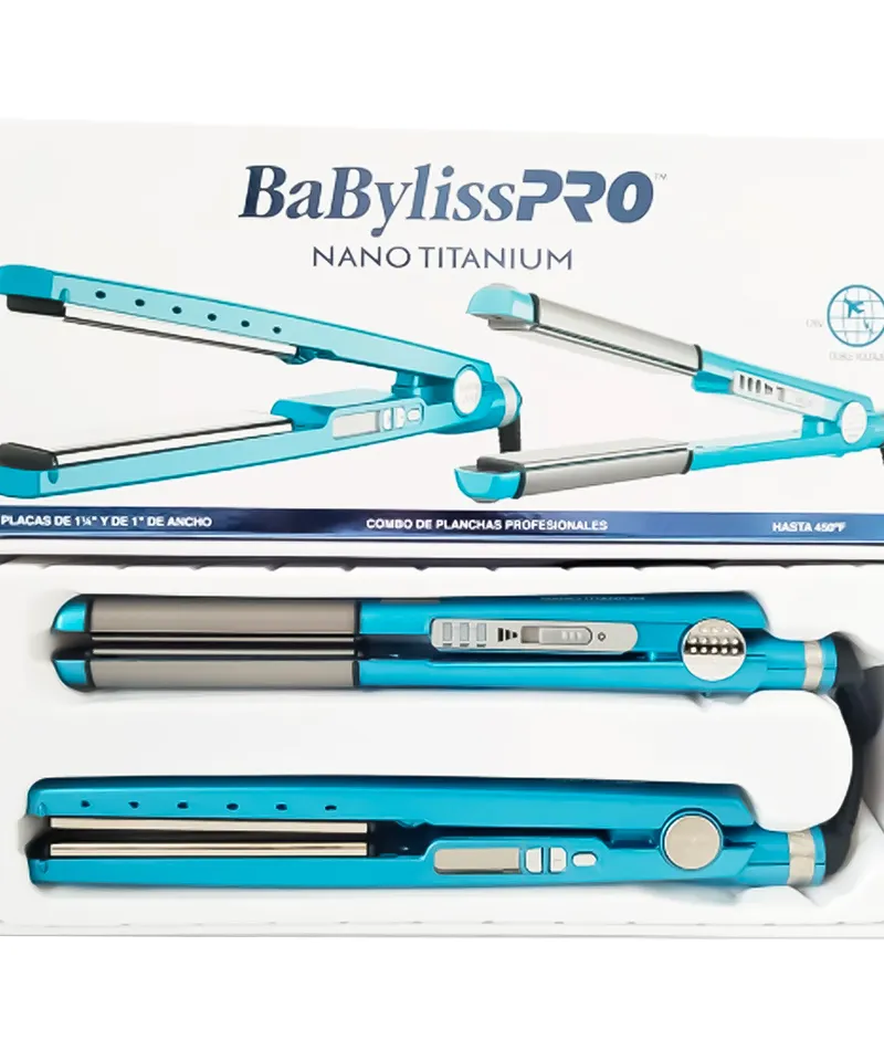 BABYLISS COMBO PLANCHA NT 4091-1/1/4 + NT 4081-1 - Producto de belleza y estética en Almacén Sandra