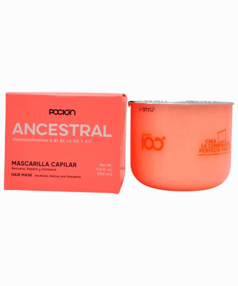 POCION ANCESTRAL MASCARILLA CAPILAR REFILL X 350ML - Producto de belleza y estética en Almacén Sandra