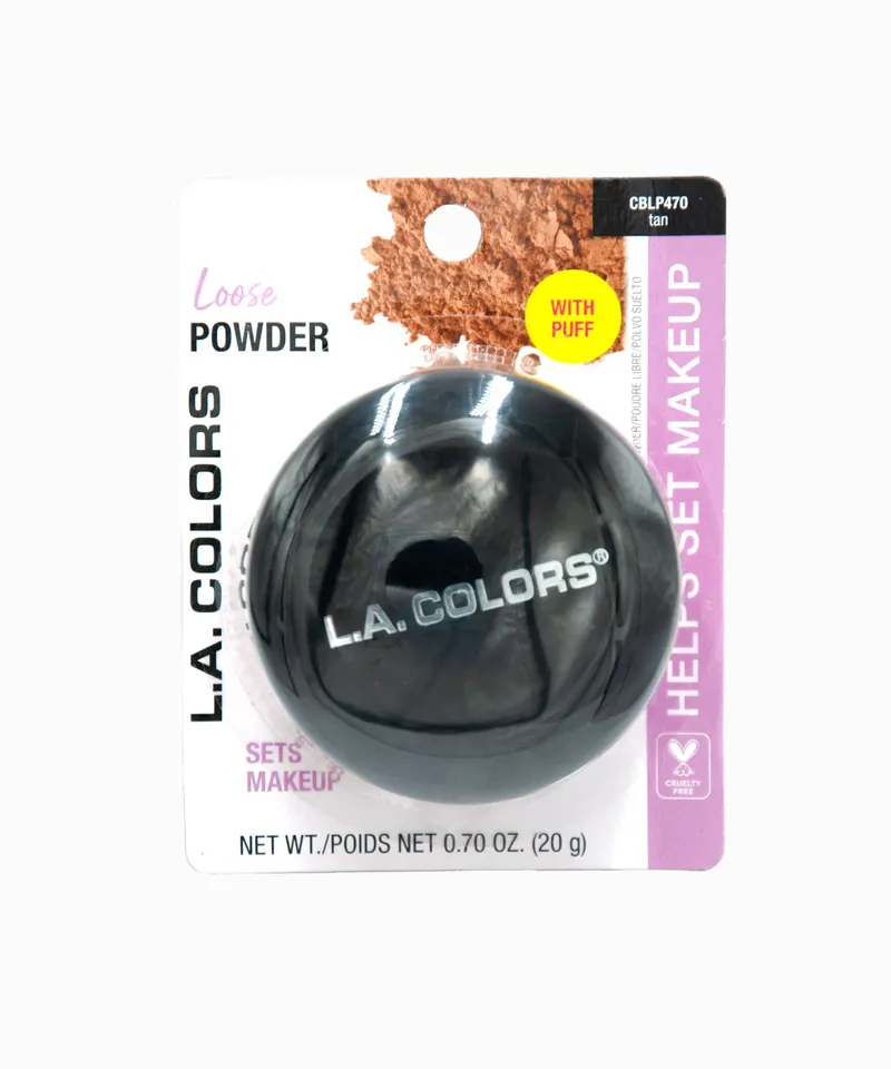 LA COLORS POWDER LOOSE TAN TRANSLUCENT X 20GR - Producto de belleza y estética en Almacén Sandra