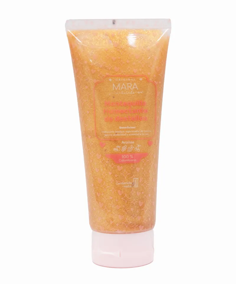 MARA NAIL MANTEQUILLA HUMECTANTE CON DESTELLO X 200ML - Producto de belleza y estética en Almacén Sandra
