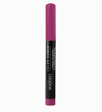MASGLO LABIAL EN BARRA COLOR POWER CHIMBITA X 1.4GR - Producto de belleza y estética en Almacén Sandra