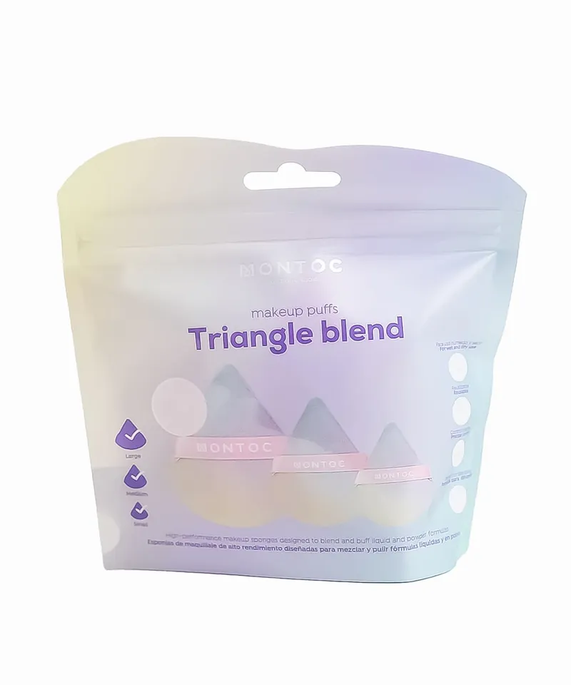 MONTOC BORLA TRIANGLE BLENDER X 3 PCS - Producto de belleza y estética en Almacén Sandra