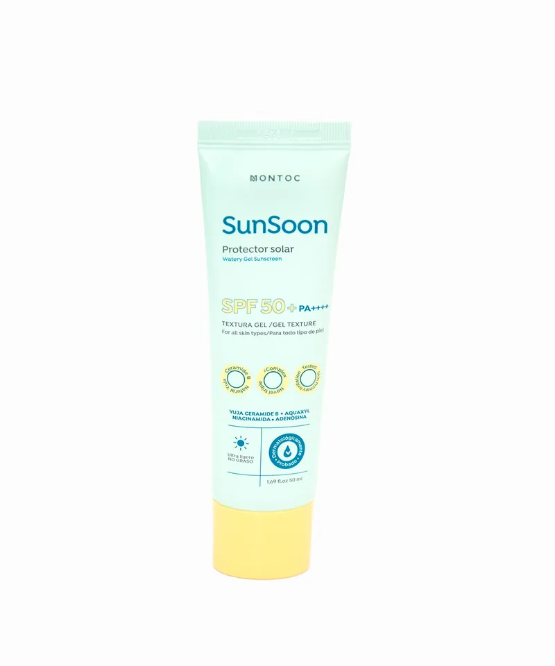 MONTOC PROTECTOR SOLAR SPF50+ULTRALIGERO EN GEL X 50ML - Producto de belleza y estética en Almacén Sandra