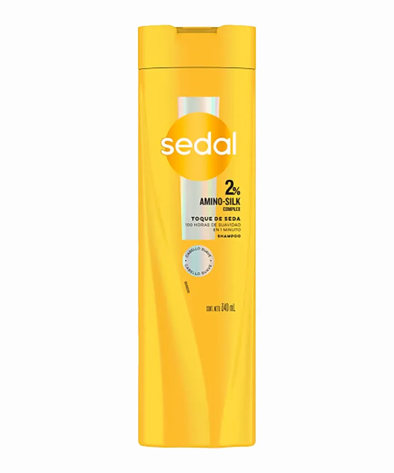 SEDAL SHAMPOO TOQUE DE SEDA AMINO-SLIK X 340ML - Producto de belleza y estética en Almacén Sandra